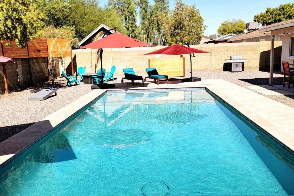 Mesa Oasis Private Pool Spacious! 10+ Guests 7 Beds New, Great Location! Exterior foto